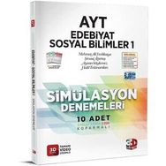 3D Yayınları - 2023 AYT Edebiyat Sosyal Bilimler 1 Deneme