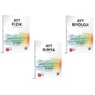 3D Yayınları - 2023 AYT Fizik Kimya Biyoloji Deneme Seti
