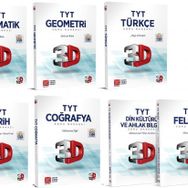 3D Yayınları - 2023 TYT Sözel Eşit Ağırlık Soru Bankası Seti