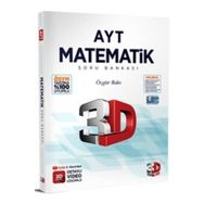 3D Yayınları 2024 AYT Matematik Soru Bankası
