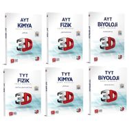 3d Yayınları Tyt Ayt Fizik Kimya Biyoloji Soru Bankası Seti 2023