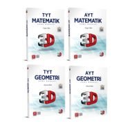 3D Yayınları Tyt Ayt Matematik Geometri Soru Bankası Seti 2023