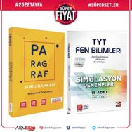 3D Yayınları Tyt Fen Bilimleri Deneme Ve Akm Paragraf Soru Bankası Seti 2 Kitap