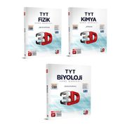 3D Yayınları Tyt Fizik Kimya Biyoloji Soru Bankası Seti Yeni
