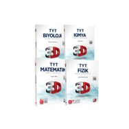 3D Yayınları Tyt Sayısal Soru Bankası Seti 4 Kitap
