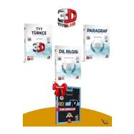 3D Yayınları TYT Türkçe Paragraf Dil Bilgisi Soru Bankası Seti Çıkmış Sorular