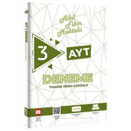 3’lü AYT Denemeleri - Akıl Fikir Mektebi Yayınları