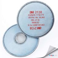 3M 2138 P3 Organik Ozon Gaz/Buhar Filtre