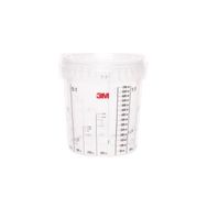3M 50403 870 ml Boya Saklama ve Hazırlama Kabı