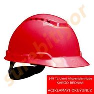 3M H700 Kırmızı Baret
