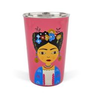 3rd Culture Portreli Pembe Bardak