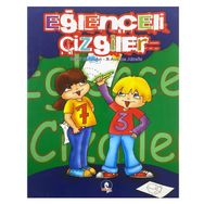 4-5 Yaş Eğlenceli Çizgiler Kitabı-Bilgi Evim Yayınları