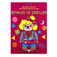 4-5 Yaş Renkler Ve Şekiller Kitabı-Şiir Çocuk Yayınları