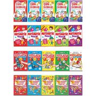 4-6 Yaş 20 Kitap Matematik Kodlama ve Çizgi Çalışmaları Seti - Kolektif