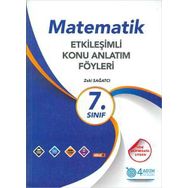 4 Adım Yayıncılık 7. Sınıf Matematik Etkileşimli Konu Anlatım Föyleri
