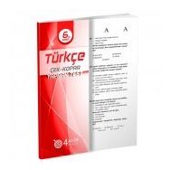 4 Adım Yayınları 6. Sınıf Türkçe Çek Kopar Yaprak Test