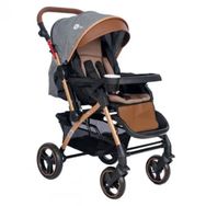 4 Baby AB-350 Active Plus Gold Çift Yönlü Gri Bebek Arabası