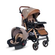 4 Baby Active Gold Plus Travel Sistem Kahverengi Bebek Arabası
