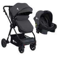 4 Baby Comfort Exclusive Seyahat Sistem Antrasit Bebek Arabası
