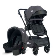 4 Baby Comfort Exclusive Seyahat Sistem Antrasit Bebek Arabası