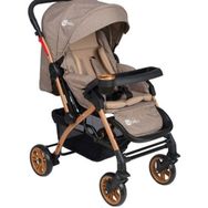 4 Baby New Active Çift Yönlü Gold Kahverengi Bebek Arabası