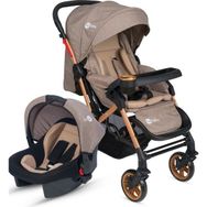 4 Baby New Active Travel Sistem Gold Gri Bebek Arabası