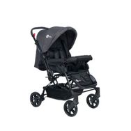 4 Baby Olympus Siyah Antrasit Şase Çift Yönlü Bebek Arabası