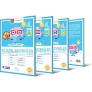 4. Sınıf Bilişsel Beceriler Geliştirme Aktiviteleri Seti A B C Seri - Curious Genius Yayınları
