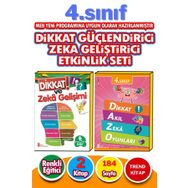 4. Sınıf Dikkat ve Zeka Gelişimi+ Dikkat Akıl ve Zeka Oyunları-Ata Yayıncılık