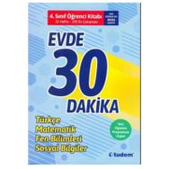 4. Sınıf Evde 30 Dakika Soru Ev Çalışması Tudem Yayınları