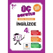 4.Sınıf İngilizce Üç Boyutlu Soru Bankası Zeka Küpü Yayınları