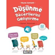 4. Sınıf Junior Master Düşünme Becerilerini Geliştirme Genel Yetenek Kitabı Okyanus Yayınları