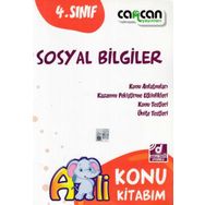 4. Sınıf Sosyal Bilgiler Konu Kitabı - Kollektif - Cancan Yayınları