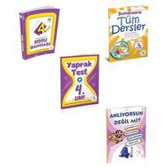 4. Sınıf Tüm Dersler Soru Bankası + Yaprak Test + Bulmaca + Anlıyorsun Değil Mi - 5 Renk Yayınları