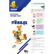 4. Sınıf Türkçe Çek Kopart Yaprak Test - Açı Yayınları