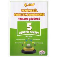 4. Sınıf Yeni Nesil Mantık Muhakeme Tamamı Çözümlü 5 Deneme Sınavı - Editör Yayınevi