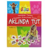 +4 Yaş Aklında Tut Eşleştirme ve Hafıza Oyunu Kartları - Morpa Yayınları