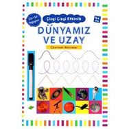 +4 Yaş Çizgi Çizgi Etkinlik Dünyamız ve Uzay-Kukla Yayınları