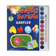 +4 Yaş Neşeli Boyama – Harfler Parıltı Yayınları