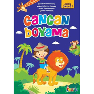 +4 Yaş Okul Öncesi Boyama Kitabı Seti - Cancan Yayınları