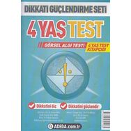 4 Yaş Test Görsel Algı Seti - 4 Yaş Test Kitapçığı - Doç. Dr. Osman Abalı