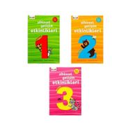 +4 Yaş Zihinsel Gelişim Etkinlikleri 3’lü - Eolo Yayınları