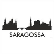 40 cm Saragossa Folyo Sticker