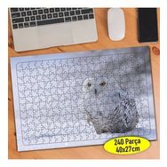 40109689 Karlı Ormanda Yırtıcı Baykuş 240 Parça Puzzle Yapboz