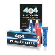 404 16 gr İkiz Tüp Çift Karışımlı Plastik Çelik Epoksi Yapıştırıcı