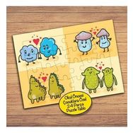 40PZ Sevgi Dolu Minikler Çocuklara Özel Puzzle Yapboz Tablo