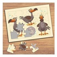 41460 Sevimli Hayvan Kuş Çocuklara Özel Puzzle Yapboz Tablo