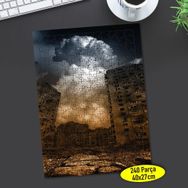 43364716 Harabe Yıkılan Binalar 240 Parça Puzzle Yapboz