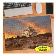 4395011 Ukrayna Beyaz Saray Mimari Bina 240 Parça Puzzle Yapboz