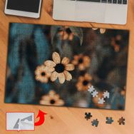 43CAA Daldaki Turuncu Papatya 240 Parça Puzzle Yapboz Tablo